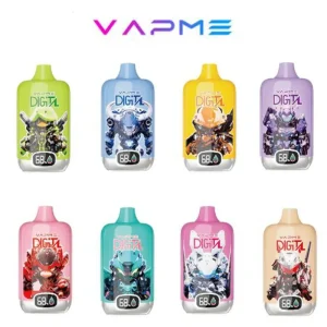 VAPME DIGITAL 12000 Puffs Rechargeable Disposable Vapes Wholesale