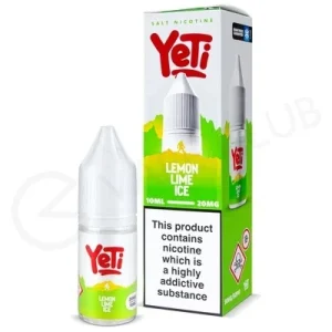 Lemon Lime Ice Nic Salt E-Liquid by Yeti Summit Series