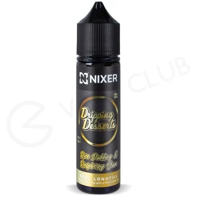 Rice Pudding & Raspberry Jam Longfill Concentrate by Nixer x Dripping Desserts