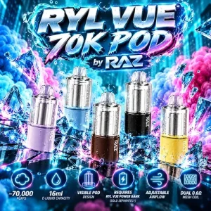 RAZ x RYL VUE 70K POD