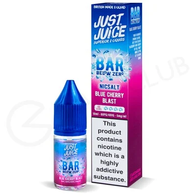 Blue Cherry Blast Salt E-Liquid by Just Juice Bar