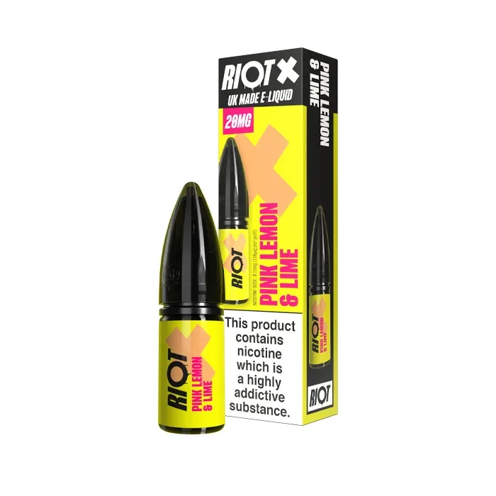 Pink Lemon & Lime Nic Salt by Riot X