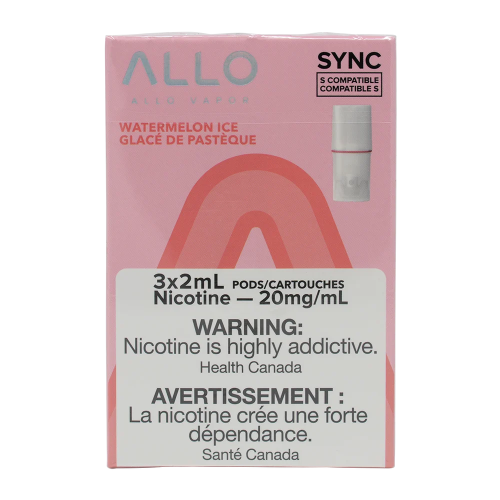 Allo Sync Pod Watermelon Ice 20mg 3/Pk