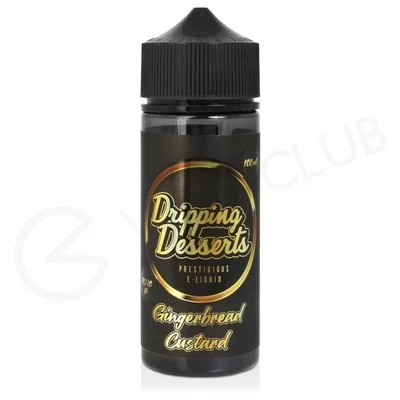 Gingerbread Custard Shortfill E-Liquid by Dripping Desserts 100ml