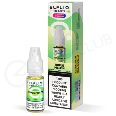 Triple Melon Nic Salt E-Liquid by Elf Bar Elfliq