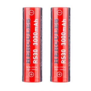 Hercules RS30 18650 Battery Fumy Tech Pack 2 600