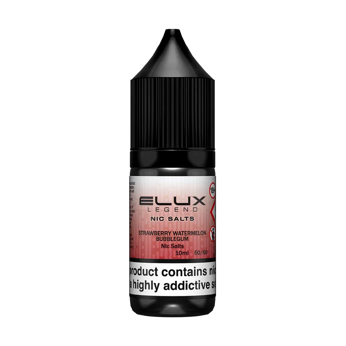 Strawberry Watermelon Bubblegum Nic Salt by Elux 10ml
