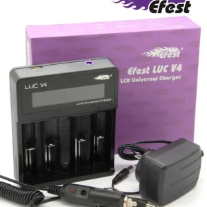 Efest LUC V4 Four Bay LCD Charger