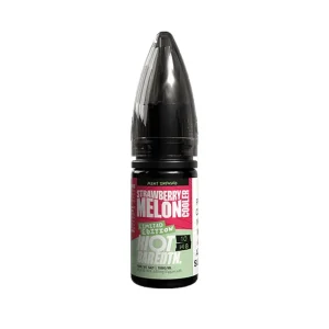 Strawberry Melon Cool Limited Edition Nic Salt E-Liquid by Riot Bar EDTN
