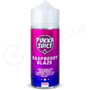 Raspberry Blaze Shortfill E-Liquid by Pukka Juice 100ml