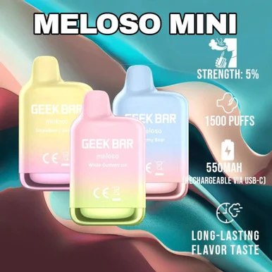 GEEK BAR MELOSO MINI 1500 PUFFS DISPOSABLE VAPE
