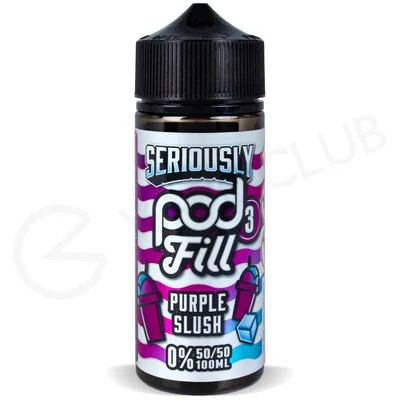Purple Slush Shortfill E-Liquid by Seriously Pod Fill 3 100ml