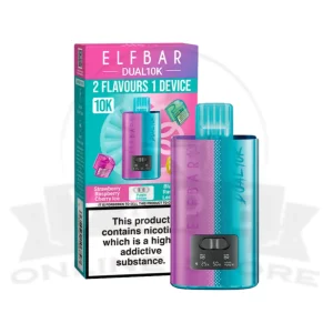 Purple Edition Elf Bar Dual 10K Puffs Disposable Pod Kit