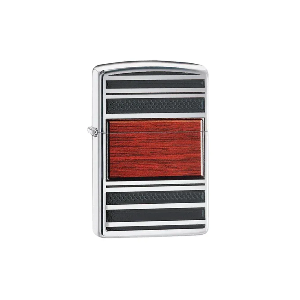Zippo Lighter - Wood Emblem with Pipe Insert - Image 2
