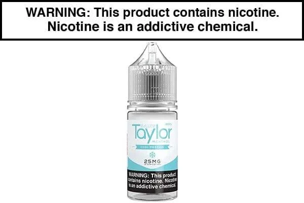 COOL MENTHOL BY TAYLOR SALTS 30ML