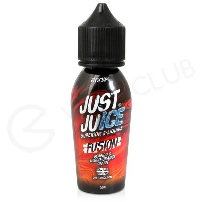 Mango & Blood Orange On Ice Shortfill E-Liquid by Just Juice Fusion