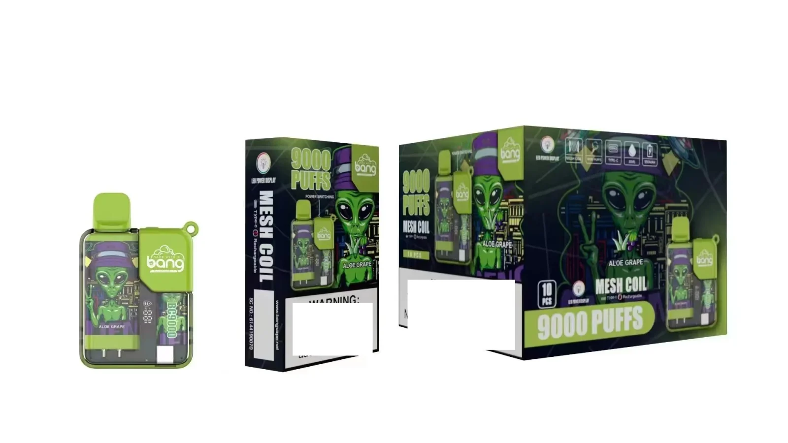 Bang Box 9000 Puffs Disposable Vape - Image 2