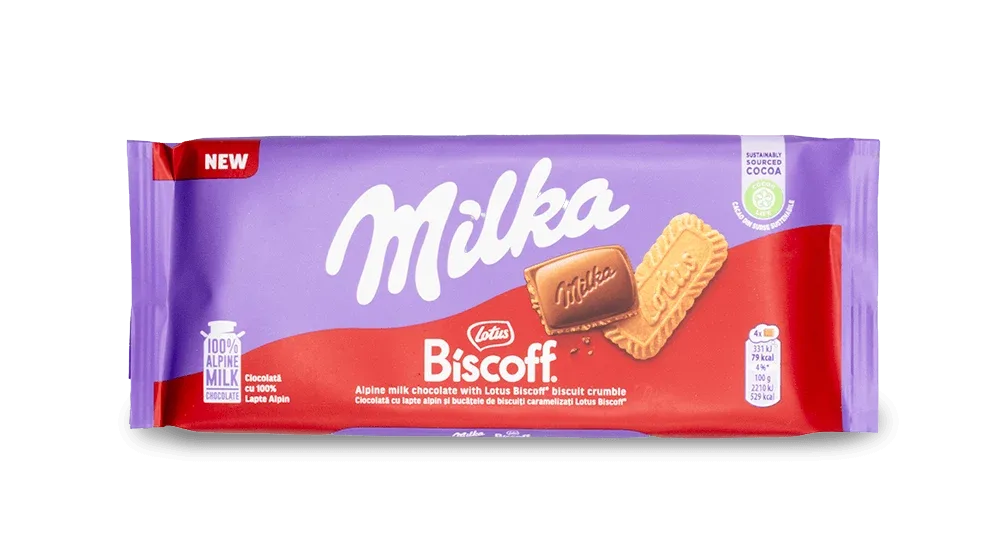 Milka Lotus Biscoff 90g