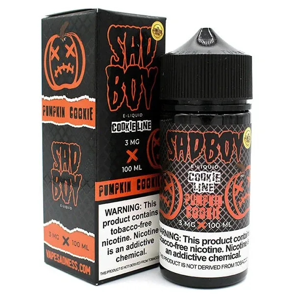 Sadboy E-Liquid Pumpkin Cookie 100ml - Image 2
