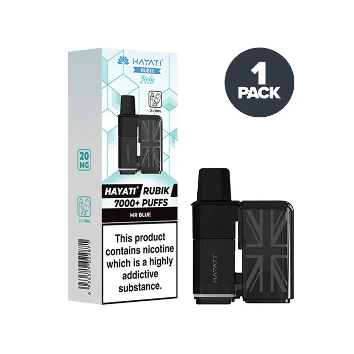 Mr Blue Hayati Rubik 7000 Prefilled Pods