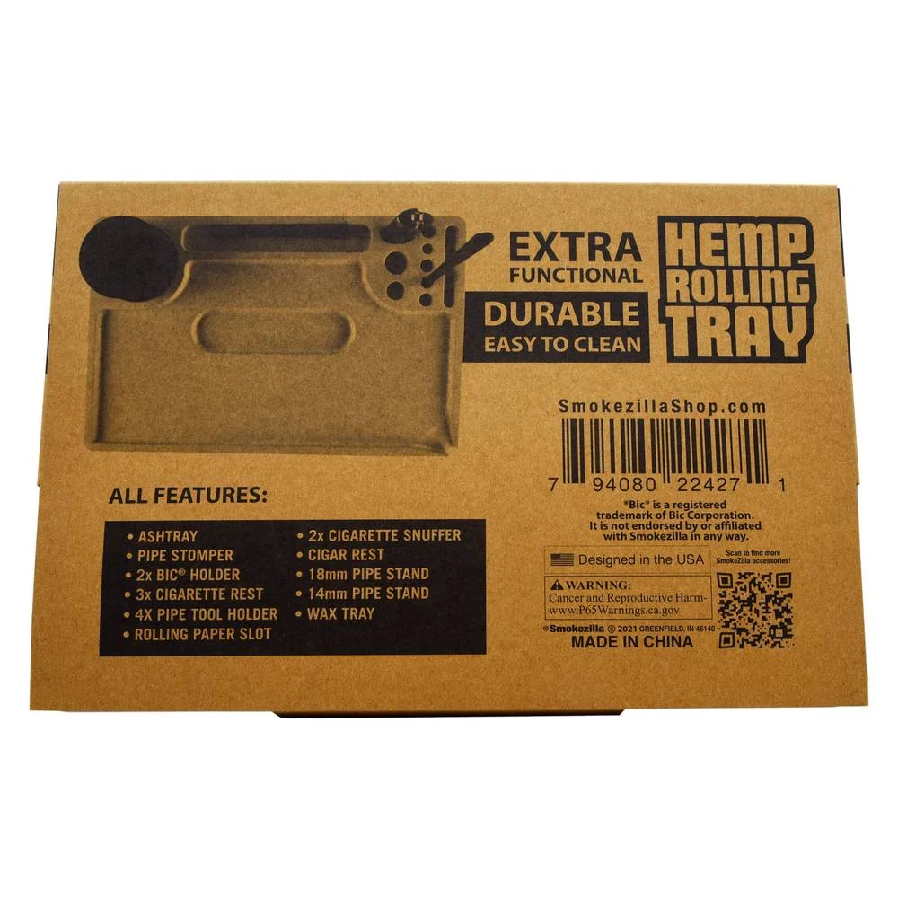 Smokezilla Hemp Rolling Tray - Image 2
