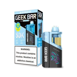 Blue Razz Ice Geek Bar Clio 50K Vape Kit