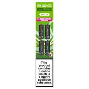 SKE Crystal 4 in 1 Prefilled Pods - Green Edition
