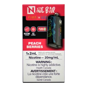 Fire n’ Ice Peach Berries 2ml 20mg