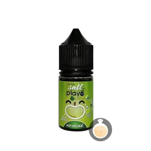 Play More – Salt Nic Cooling Green Apple