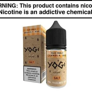 PEACH COBBLER GRANOLA BAR BY YOGI SALT 30ML
