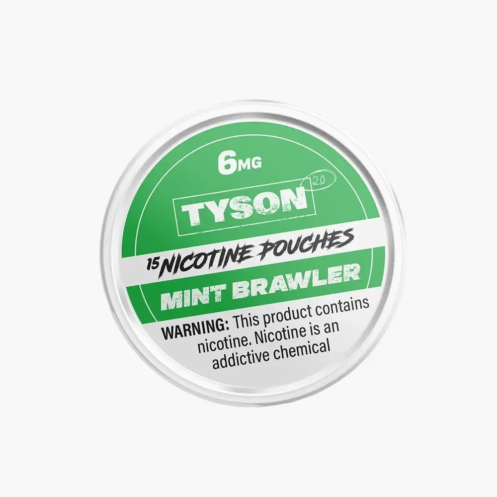 Tyson 2.0 Nicotine Pouches - Tobacco-Free, 4mg, 6mg, 10mg
