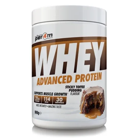 Per4m Advanced Whey Protein 900g - Sticky Toffee