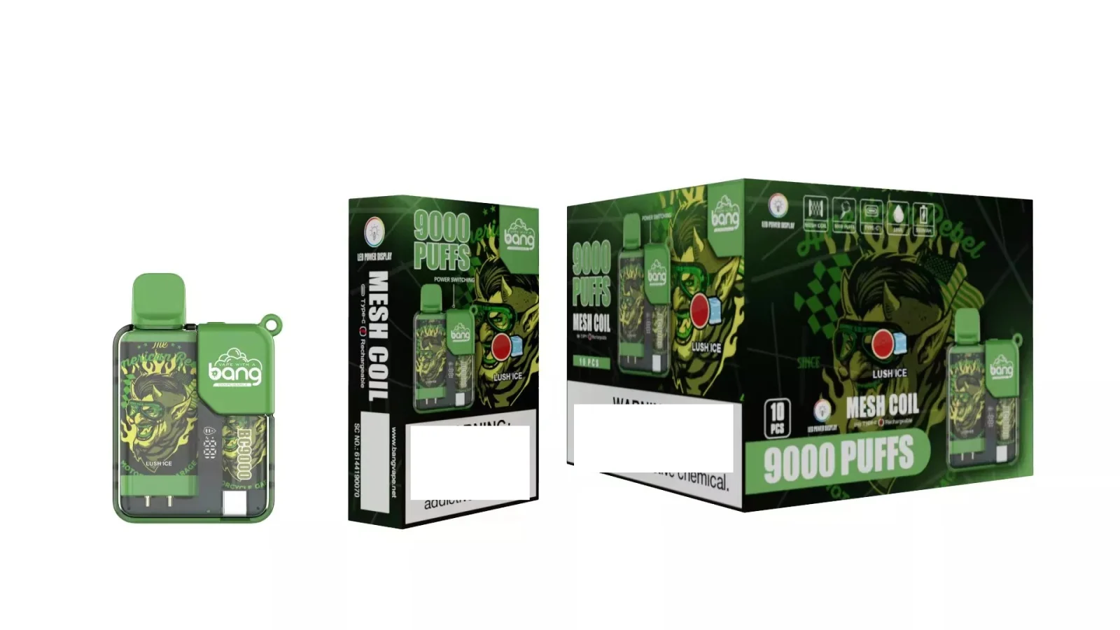 BANG BC 9000 Puffs Bulk Buy Rechargeable Disposable Vapes Wholesale - Image 2