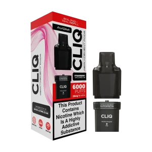 Strawberry Watermelon Avomi Cliq 6000 Refill Pack