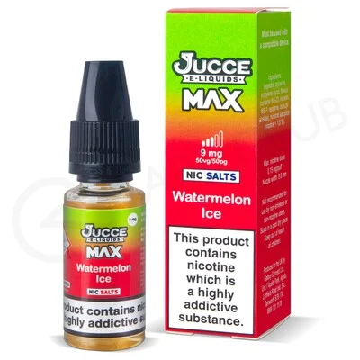 Watermelon Ice Nic Salt E-Liquid by Jucce Max