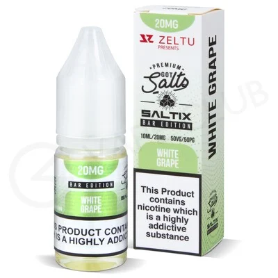White Grape E-Liquid by Got Salts Bar Edition - Image 2