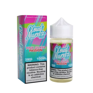 Cloud Nurdz Iced Pink Guava eJuice