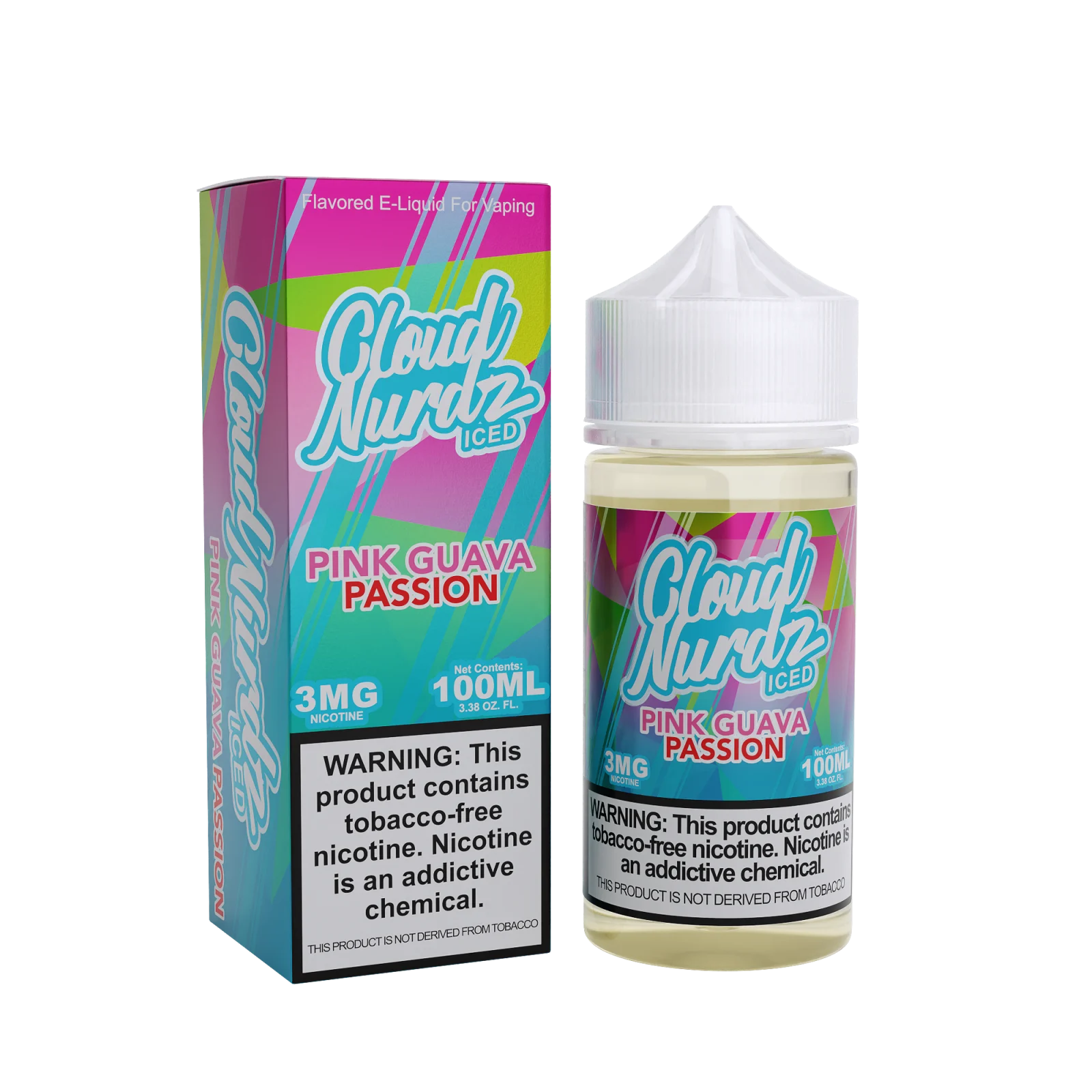 Cloud Nurdz Iced Pink Guava eJuice