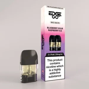EDGE GO+ Nic Salt Pods - Blueberry Sour Raspberry - Pack of 2