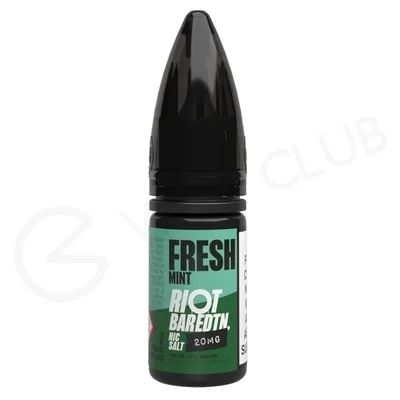 Fresh Mint Nic Salt E-Liquid by Riot Bar Edition