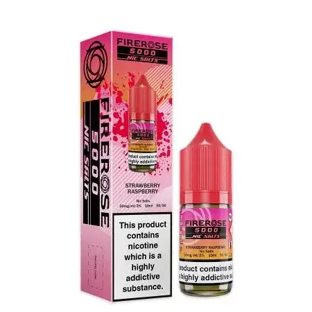 Firerose 5000 Strawberry Raspberry Nic Salt 10ml