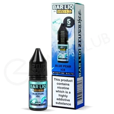 Blue Pear Ice Nic Salt E-Liquid by Bar Liq