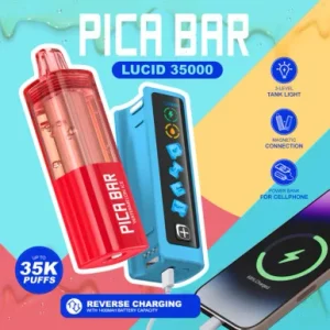 PICA BAR LUCID 35,000 PUFFS DISPOSABLE VAPE (FULL KIT)