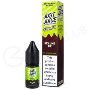 Key Lime Pie Nic Salt E-Liquid by Just Juice Desserts
