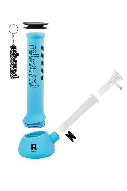 Rebound 14" Silicone Beaker Waterpipe - Image 2