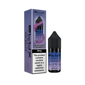 Blue Razz Gummy 10ml Nic Salt by Elux Legend