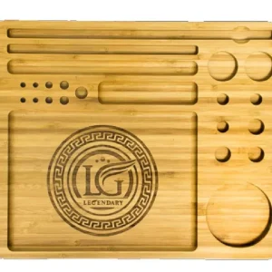 Legendary Deluxe Wood Rolling Tray
