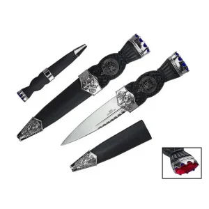 7.5″ Scottish Sgian-Dubh w/ Sheath
