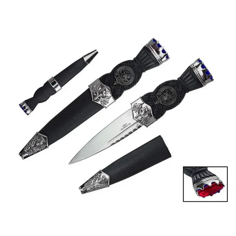 7.5″ Scottish Sgian-Dubh w/ Sheath