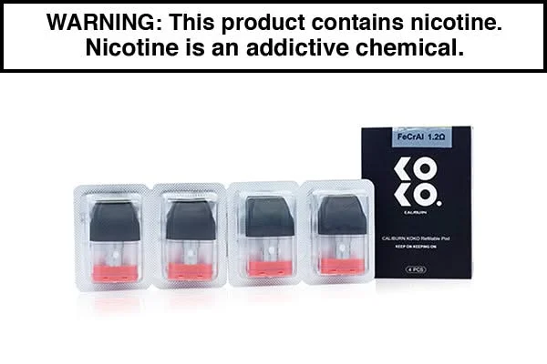 UWELL CALIBURN KOKO REPLACEMENT PODS – 4 PACK